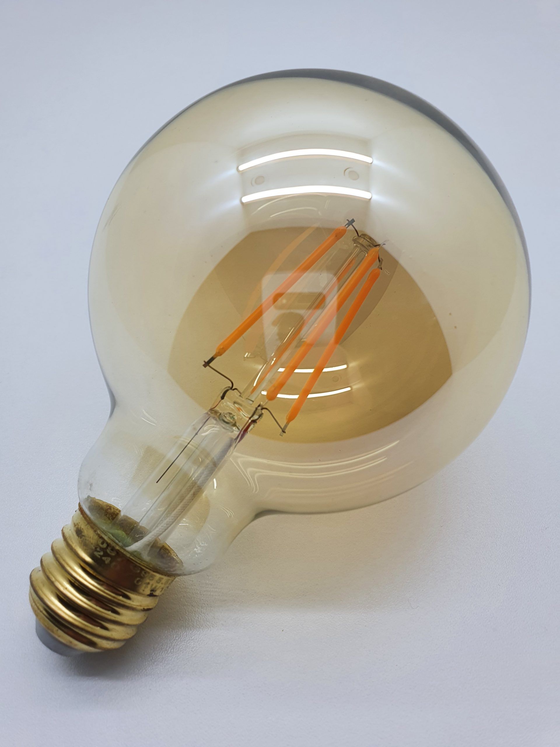 E27 g95 2200k 5.5w gold comprar bombilla filamento e27 gold